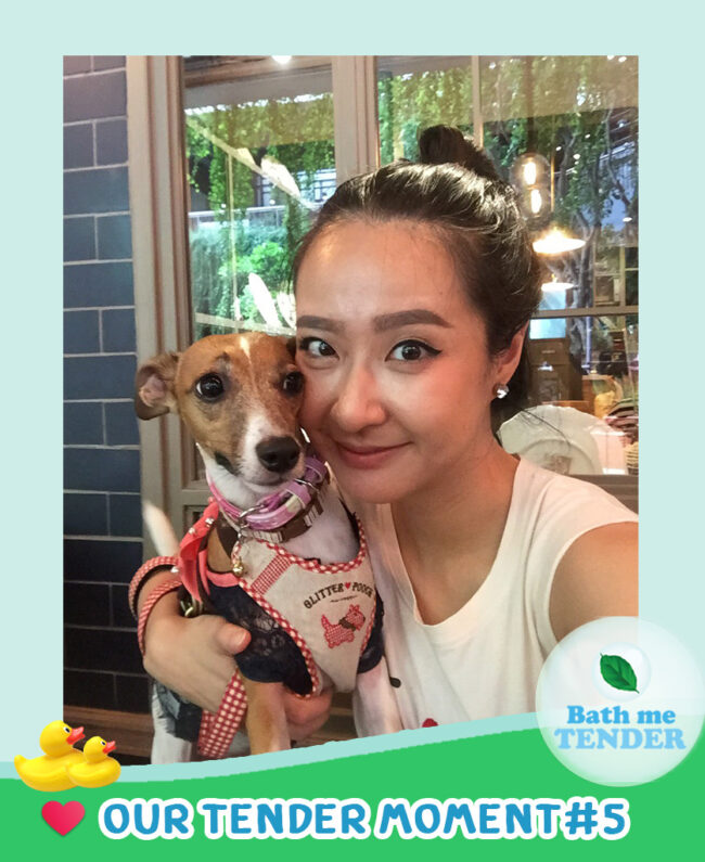 Bath me Tender - Tender Moment - รูปหมาน่ารัก - 10-9-59 - คุณนพและจับฉ่ายน้อย 1