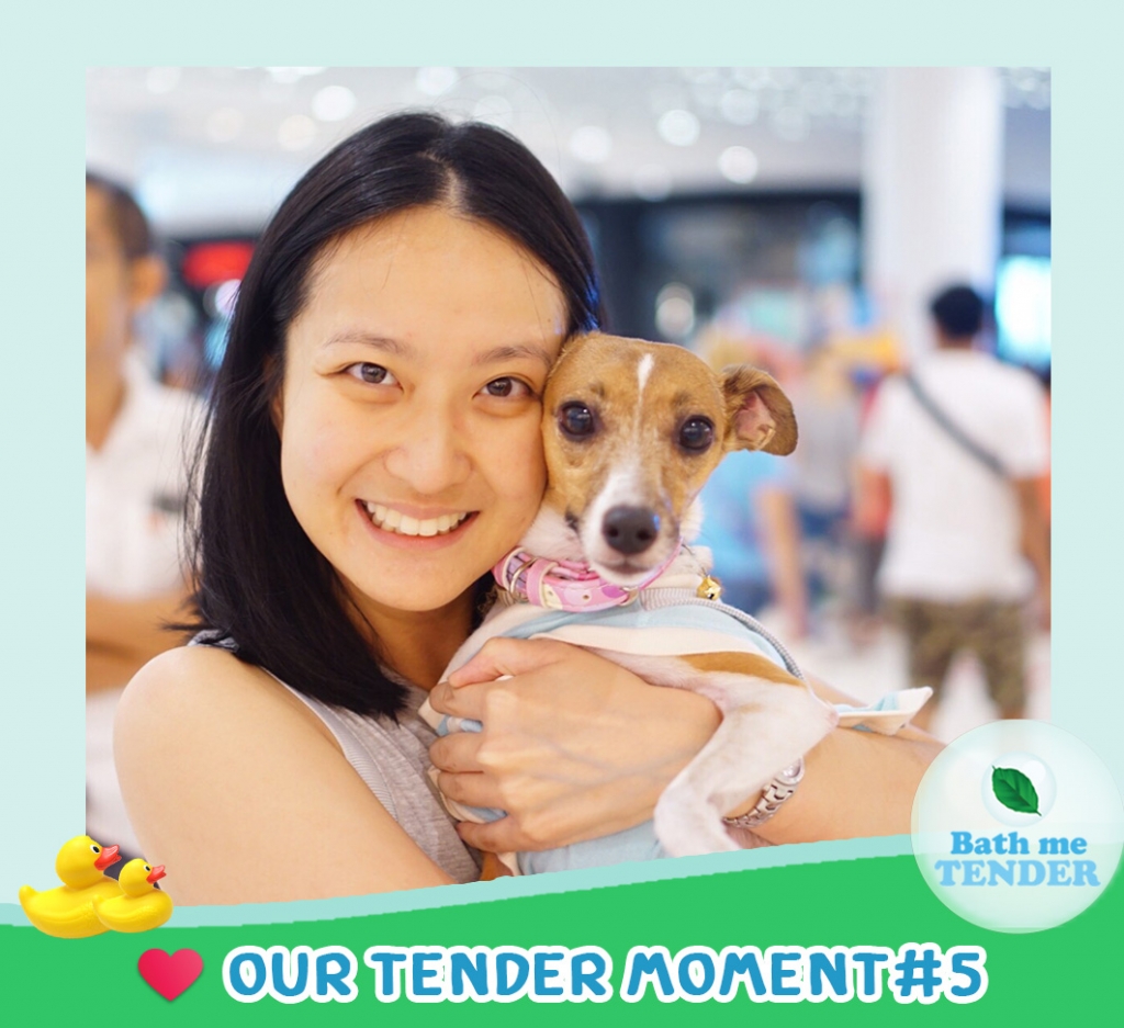 Bath me Tender - Tender Moment - รูปหมาน่ารัก - 10-9-59 - คุณนพและจับฉ่ายน้อย 2