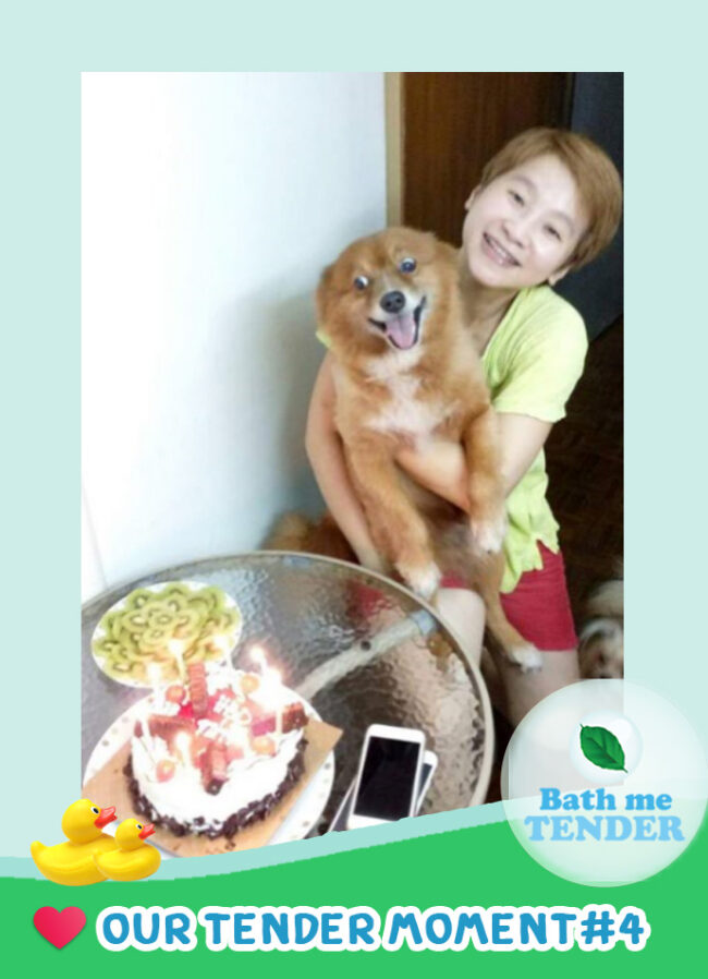 Bath me Tender - Tender Moment - รูปหมาน่ารัก - 3-9-59 - สุพรและน้องกล้วยหอม 1